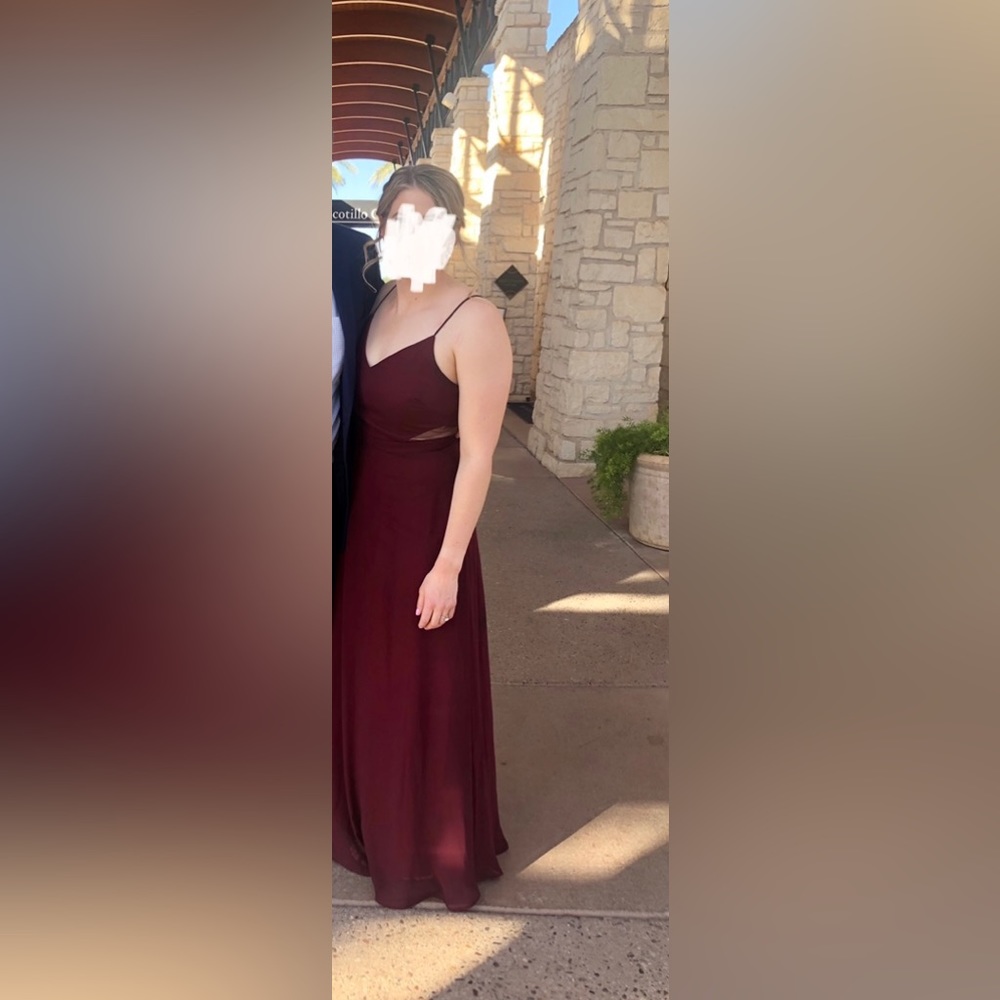 Birdy Grey bridesmaid dress - cabernet- small - worn once